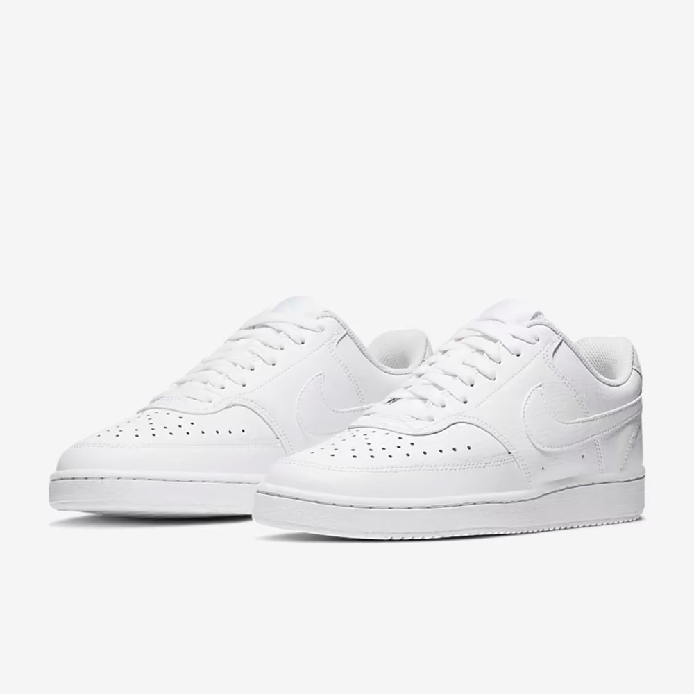 Nike Court Vision Low
Women's Shoes
White/White/White
Style CD5434-100 - Picture 8 of 16